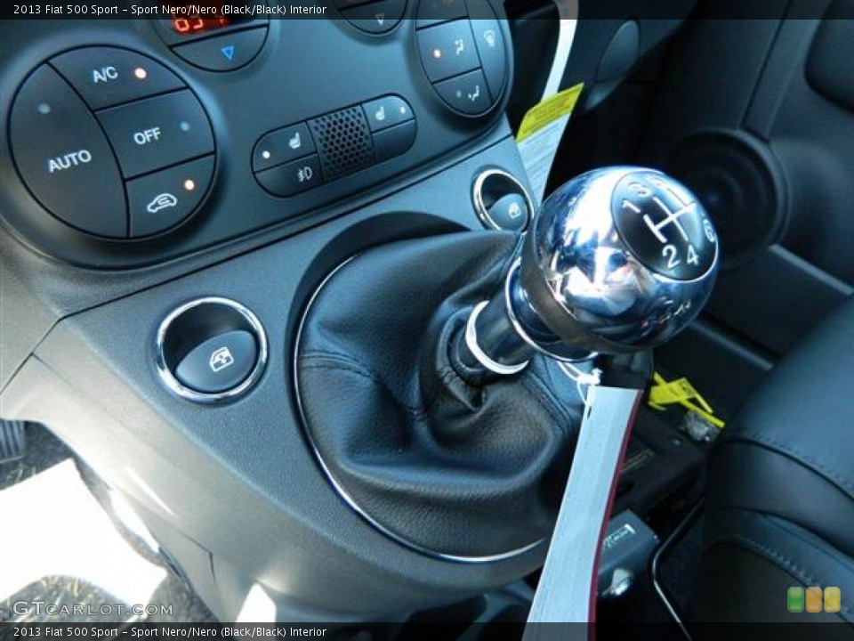 Sport Nero/Nero (Black/Black) Interior Transmission for the 2013 Fiat 500 Sport #73015063