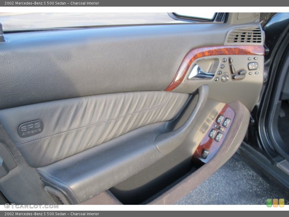 Charcoal Interior Door Panel for the 2002 Mercedes-Benz S 500 Sedan #73015162