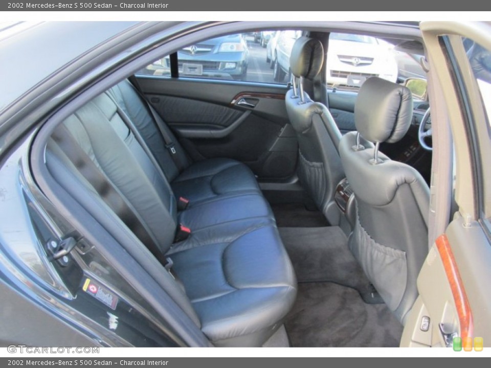 Charcoal Interior Photo for the 2002 Mercedes-Benz S 500 Sedan #73015231