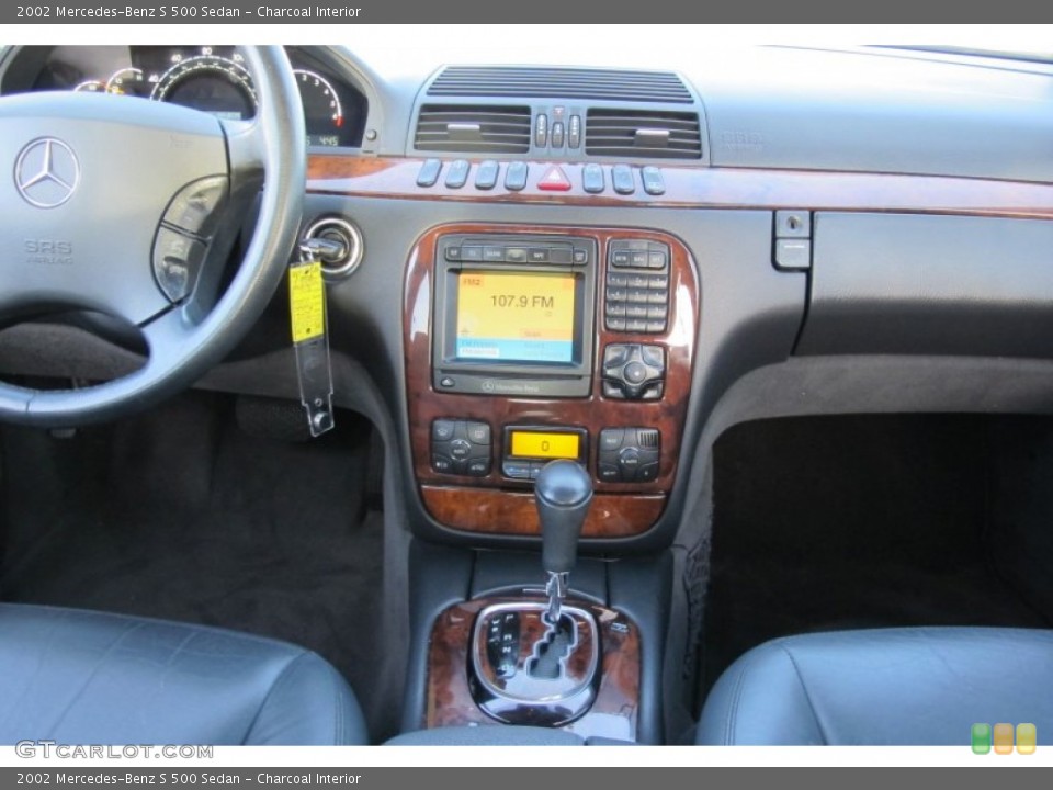 Charcoal Interior Dashboard for the 2002 Mercedes-Benz S 500 Sedan #73015282