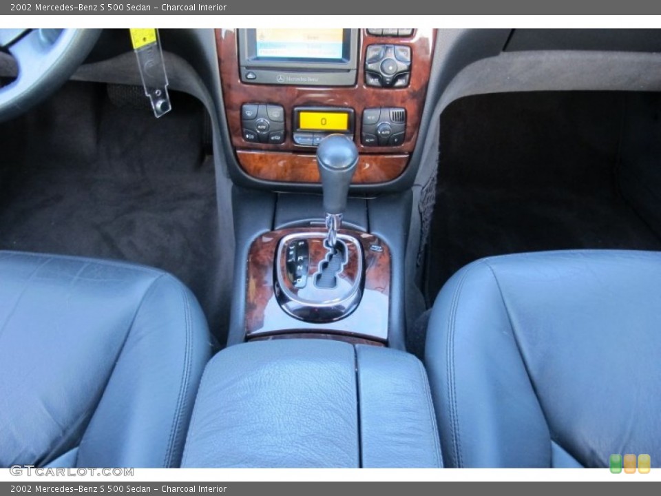 Charcoal Interior Transmission for the 2002 Mercedes-Benz S 500 Sedan #73015306