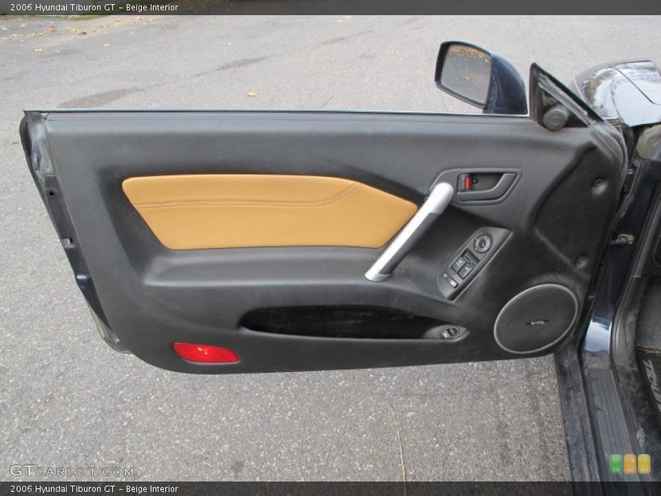 Beige Interior Door Panel for the 2006 Hyundai Tiburon GT #73015888