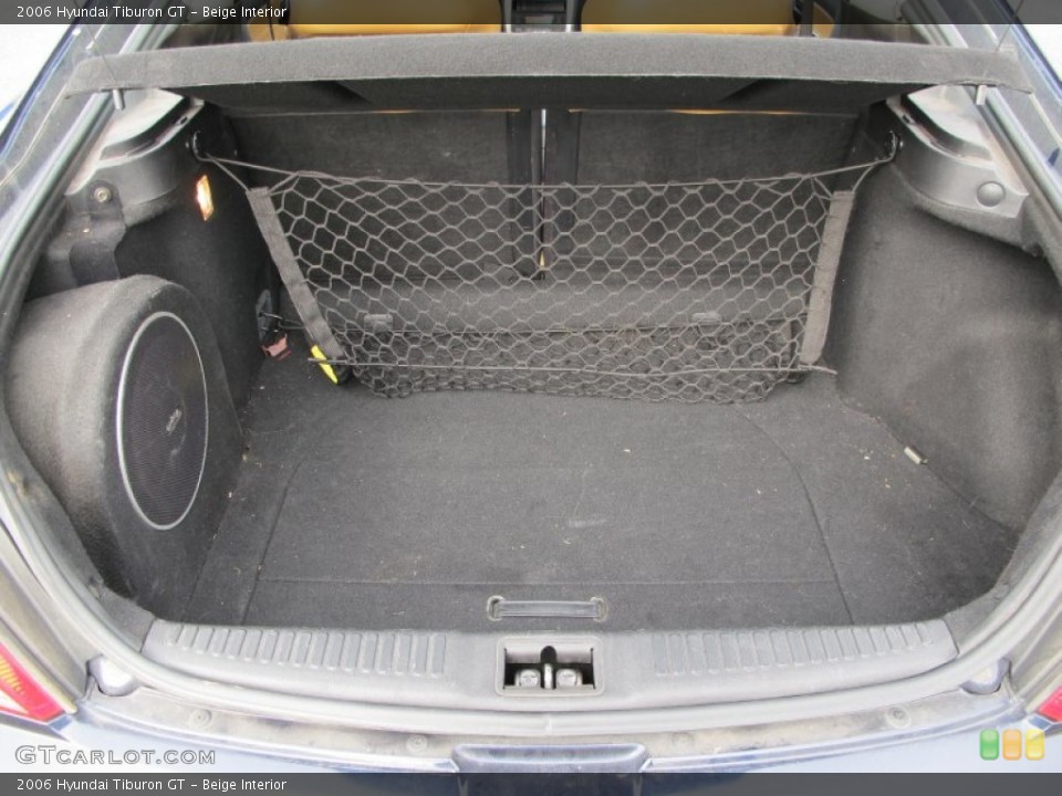 Beige Interior Trunk for the 2006 Hyundai Tiburon GT #73015959