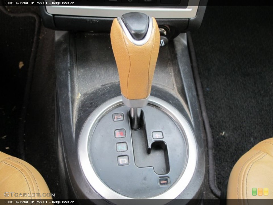 Beige Interior Transmission for the 2006 Hyundai Tiburon GT #73016079