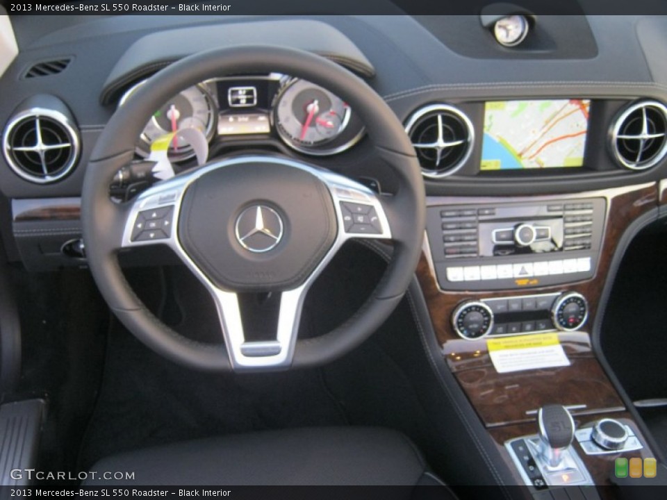 Black Interior Photo for the 2013 Mercedes-Benz SL 550 Roadster #73016210