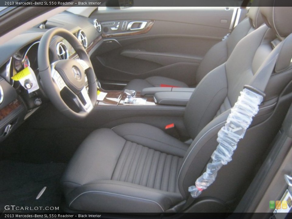 Black Interior Front Seat for the 2013 Mercedes-Benz SL 550 Roadster #73016245
