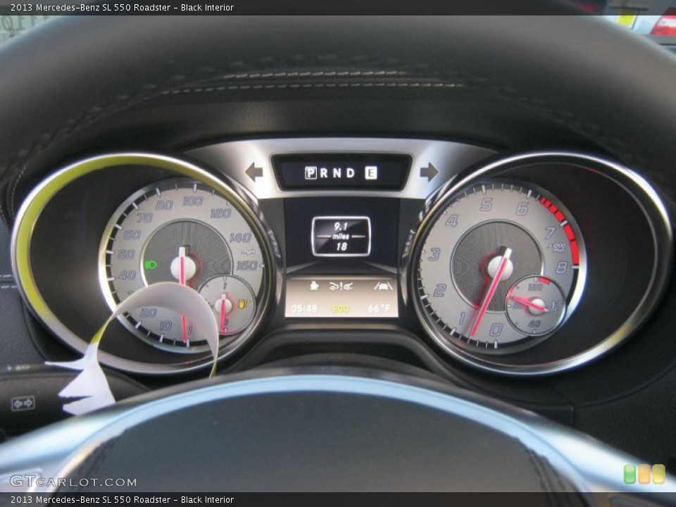 Black Interior Gauges for the 2013 Mercedes-Benz SL 550 Roadster #73016311