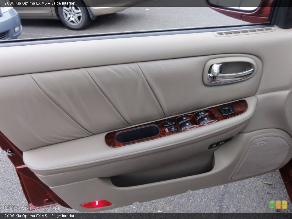 Beige Interior Door Panel for the 2006 Kia Optima EX V6 #73016805