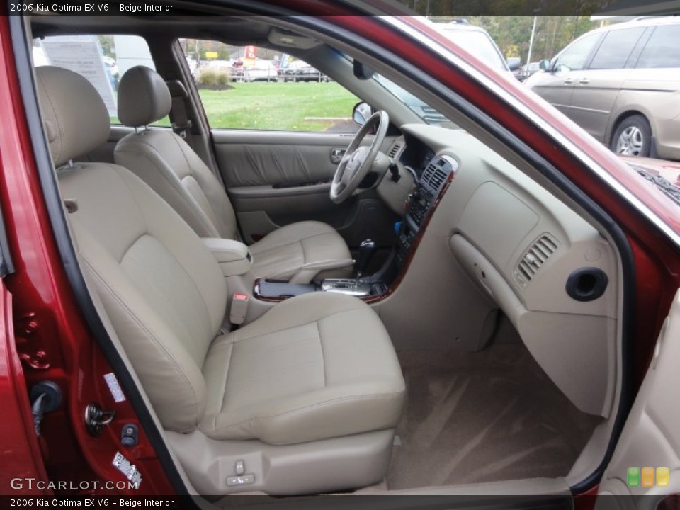 Beige Interior Photo for the 2006 Kia Optima EX V6 #73016866