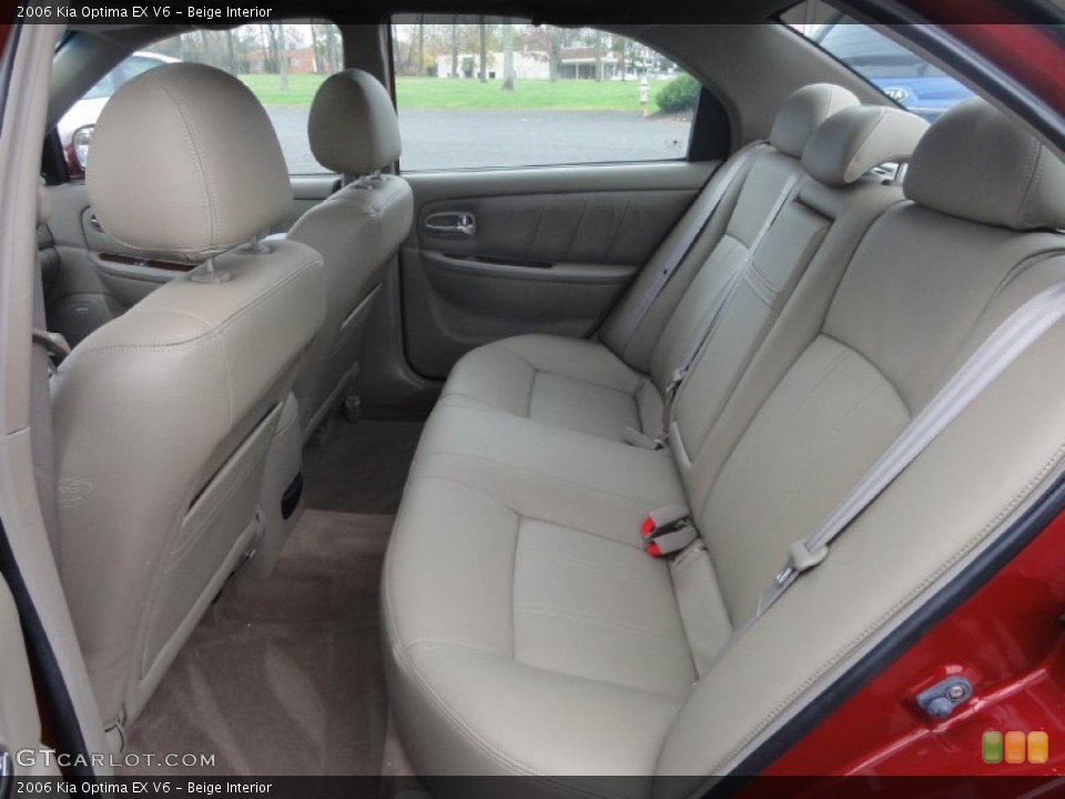 Beige Interior Photo for the 2006 Kia Optima EX V6 #73016968