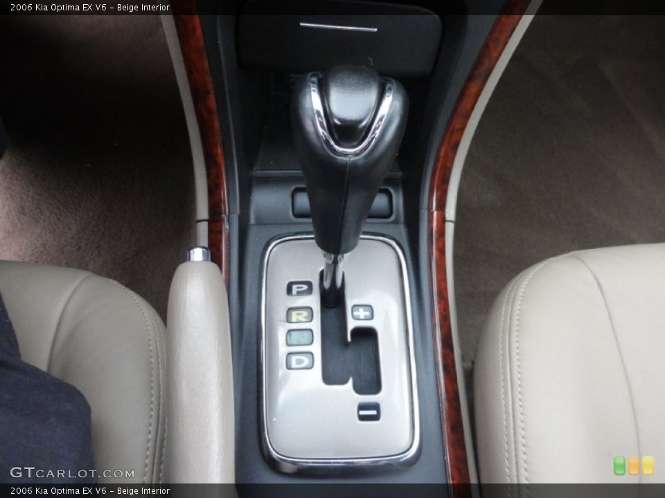 Beige Interior Transmission for the 2006 Kia Optima EX V6 #73017097