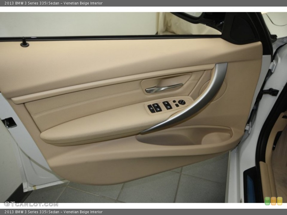 Venetian Beige Interior Door Panel for the 2013 BMW 3 Series 335i Sedan #73017193
