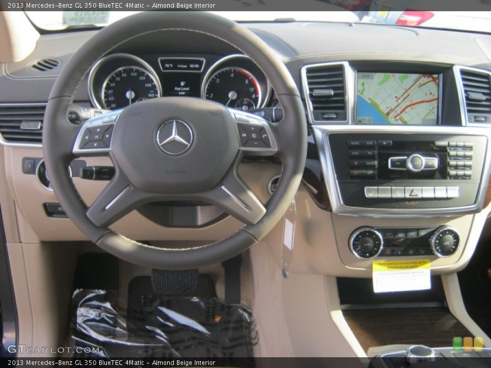 Almond Beige Interior Dashboard for the 2013 Mercedes-Benz GL 350 BlueTEC 4Matic #73018325