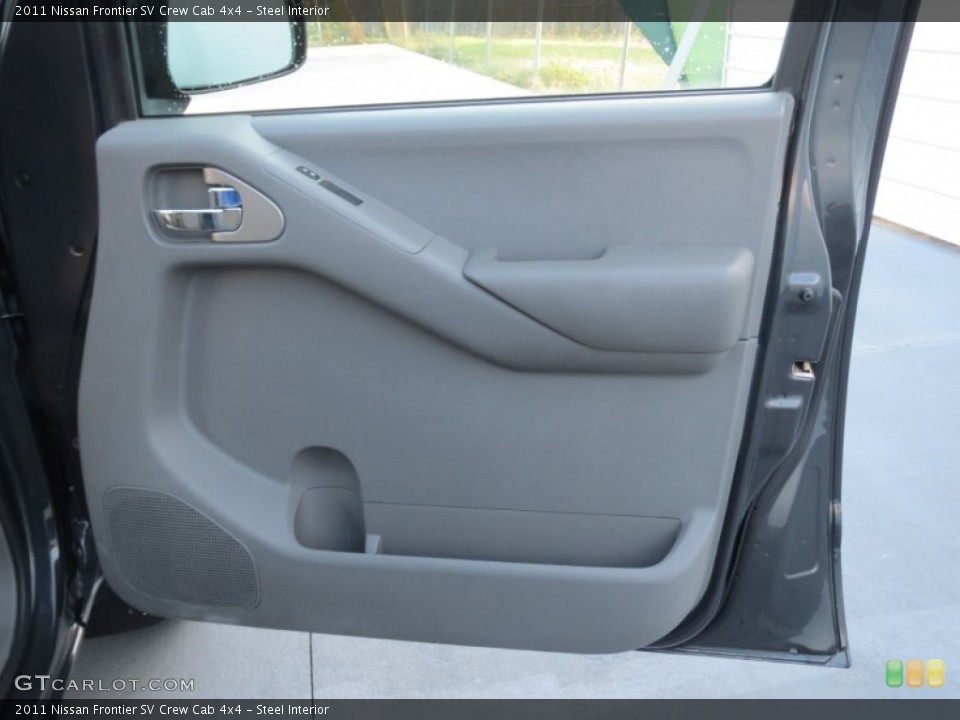 Steel Interior Door Panel for the 2011 Nissan Frontier SV Crew Cab 4x4 #73018339