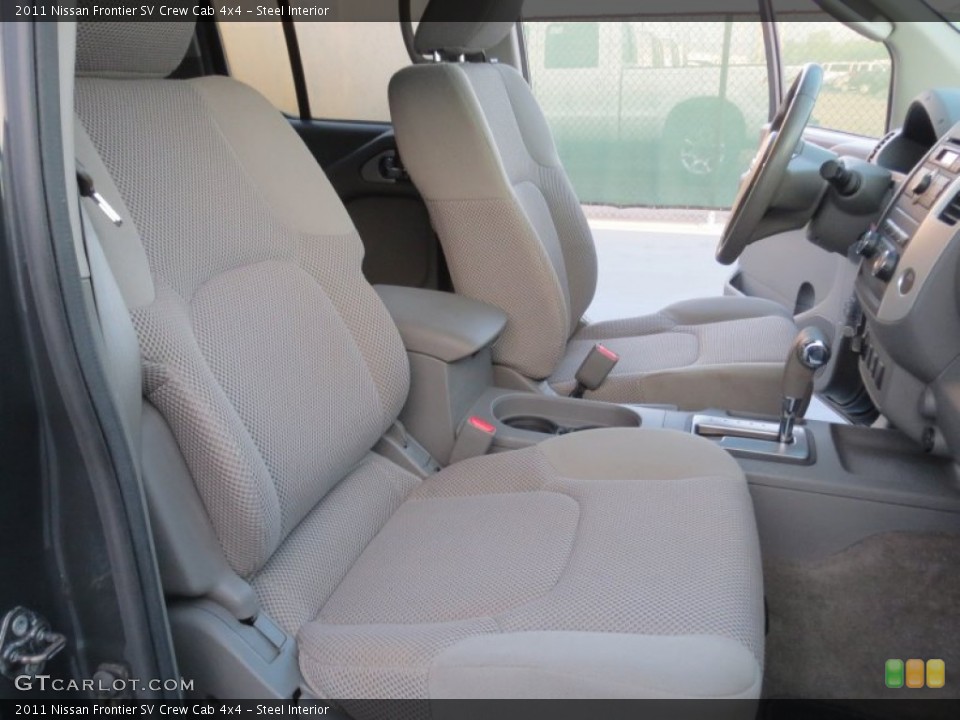 Steel Interior Photo for the 2011 Nissan Frontier SV Crew Cab 4x4 #73018381