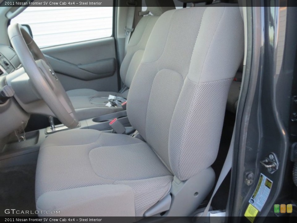 Steel Interior Front Seat for the 2011 Nissan Frontier SV Crew Cab 4x4 #73018565