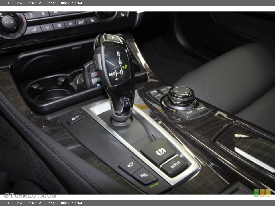 Black Interior Transmission for the 2013 BMW 5 Series 550i Sedan #73018656