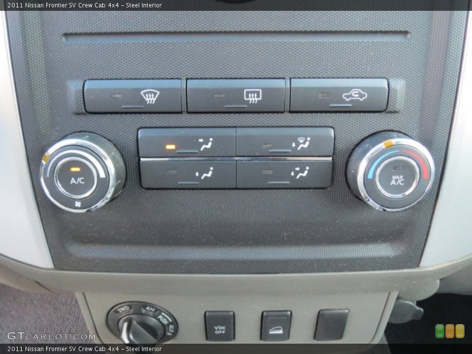 Steel Interior Controls for the 2011 Nissan Frontier SV Crew Cab 4x4 #73018684