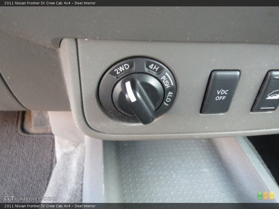 Steel Interior Controls for the 2011 Nissan Frontier SV Crew Cab 4x4 #73018708