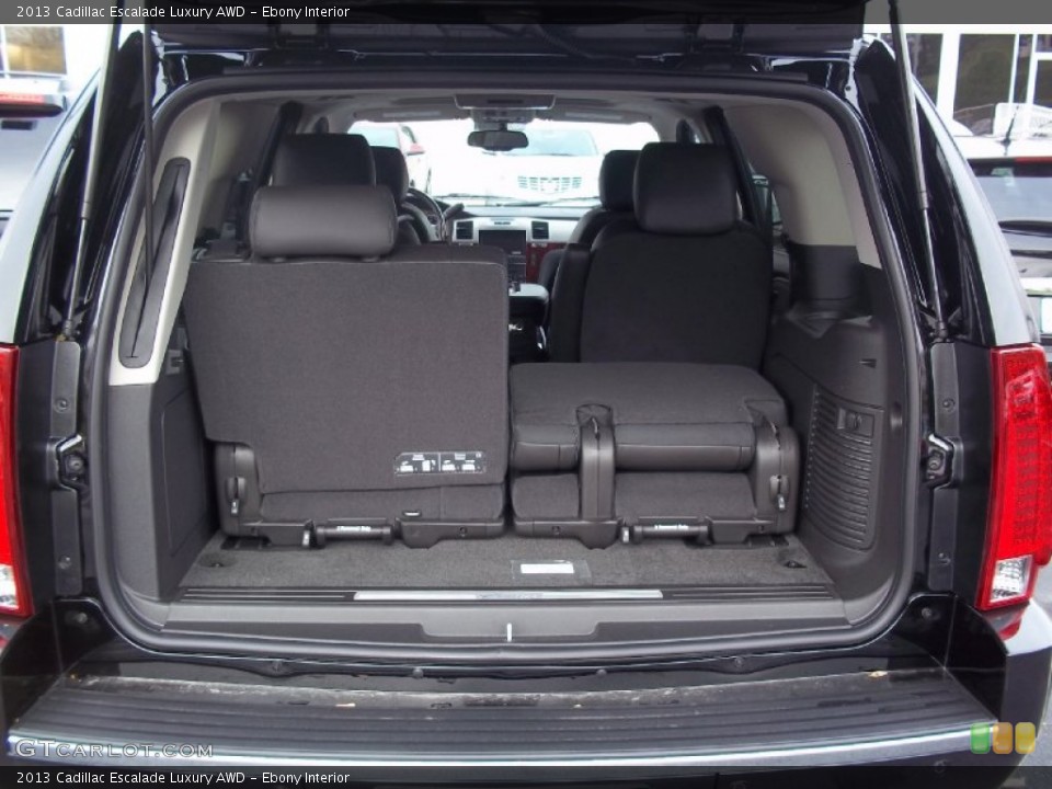 Ebony Interior Trunk for the 2013 Cadillac Escalade Luxury AWD #73018834