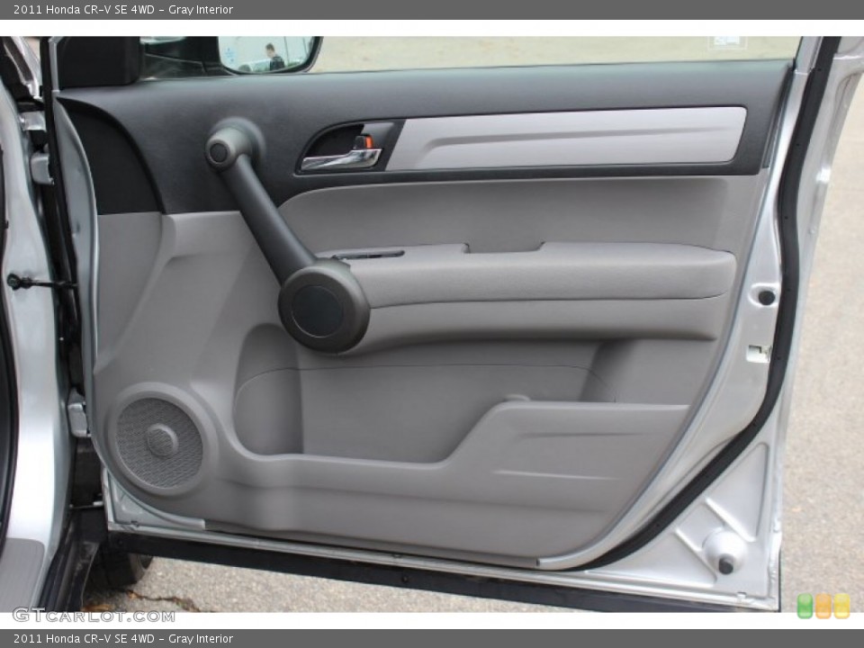 Gray Interior Door Panel for the 2011 Honda CR-V SE 4WD #73019440