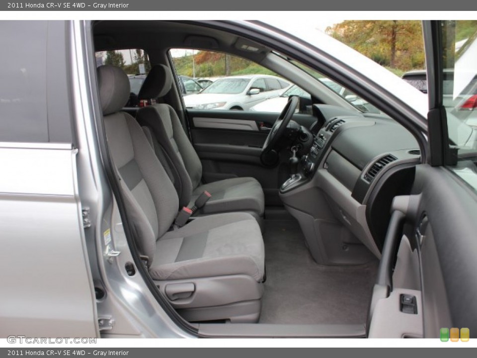 Gray Interior Photo for the 2011 Honda CR-V SE 4WD #73019489