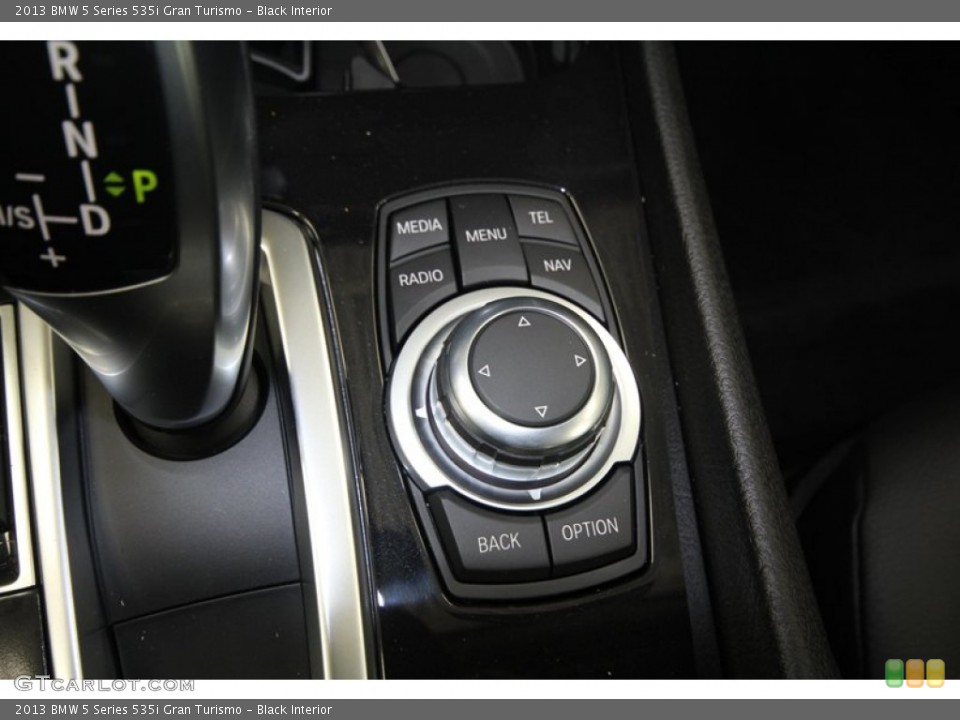 Black Interior Controls for the 2013 BMW 5 Series 535i Gran Turismo #73020661