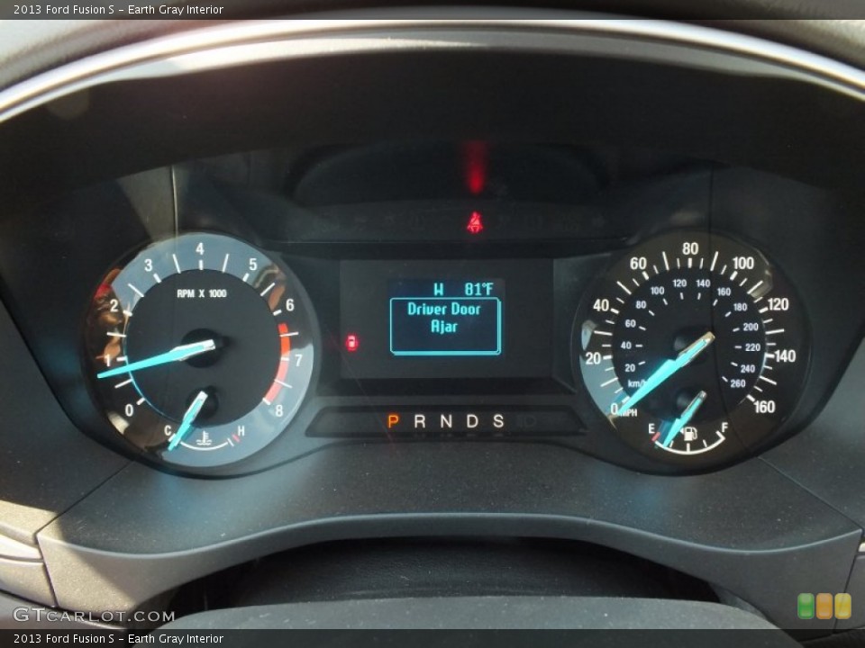 Earth Gray Interior Gauges for the 2013 Ford Fusion S #73020673