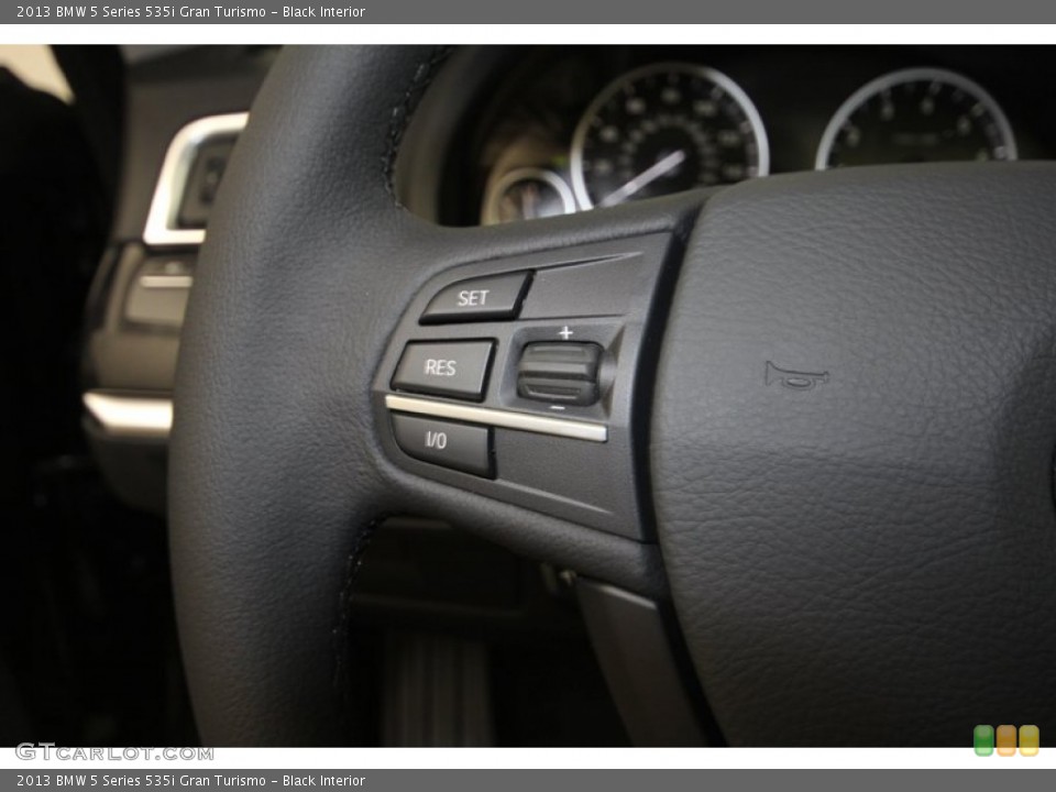 Black Interior Controls for the 2013 BMW 5 Series 535i Gran Turismo #73020739