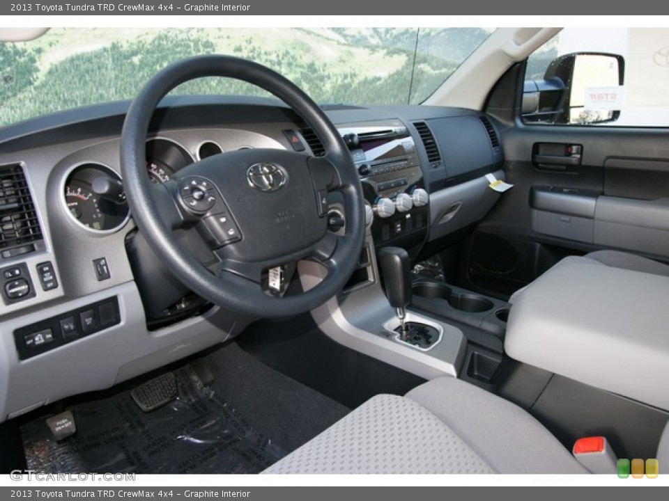 Graphite Interior Photo for the 2013 Toyota Tundra TRD CrewMax 4x4 #73021864