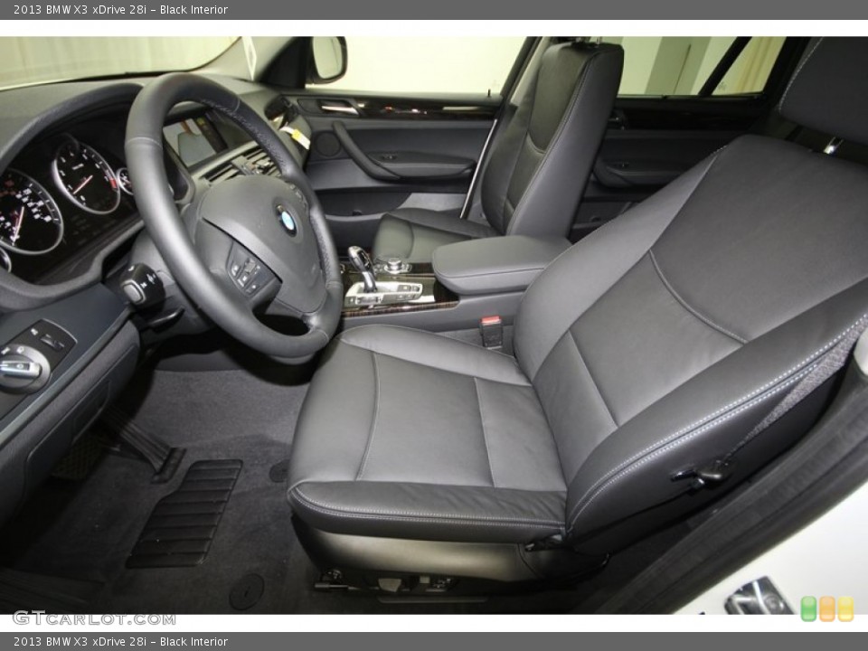 Black Interior Photo for the 2013 BMW X3 xDrive 28i #73022852