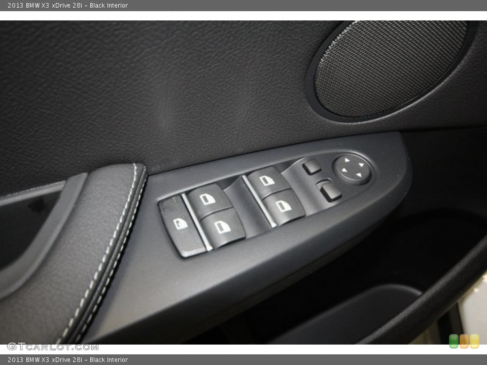 Black Interior Controls for the 2013 BMW X3 xDrive 28i #73023102