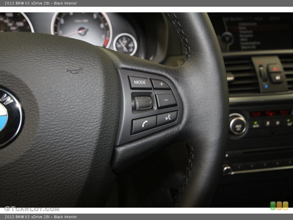 Black Interior Controls for the 2013 BMW X3 xDrive 28i #73023274