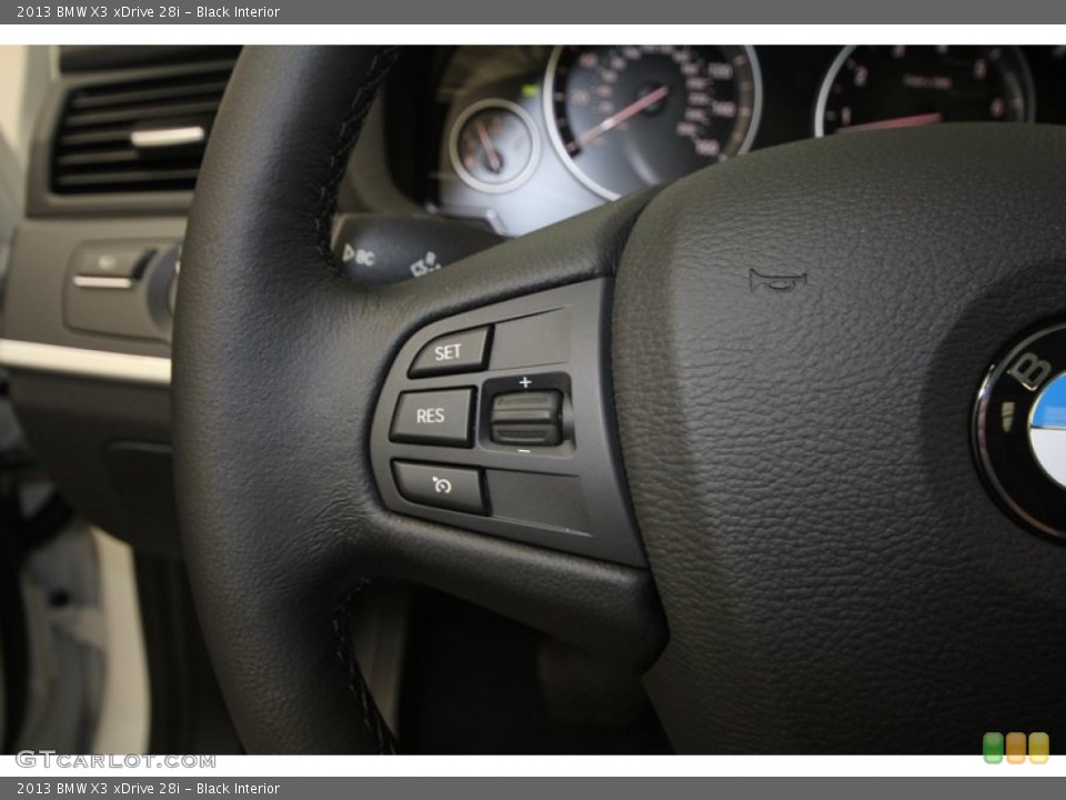 Black Interior Controls for the 2013 BMW X3 xDrive 28i #73023298