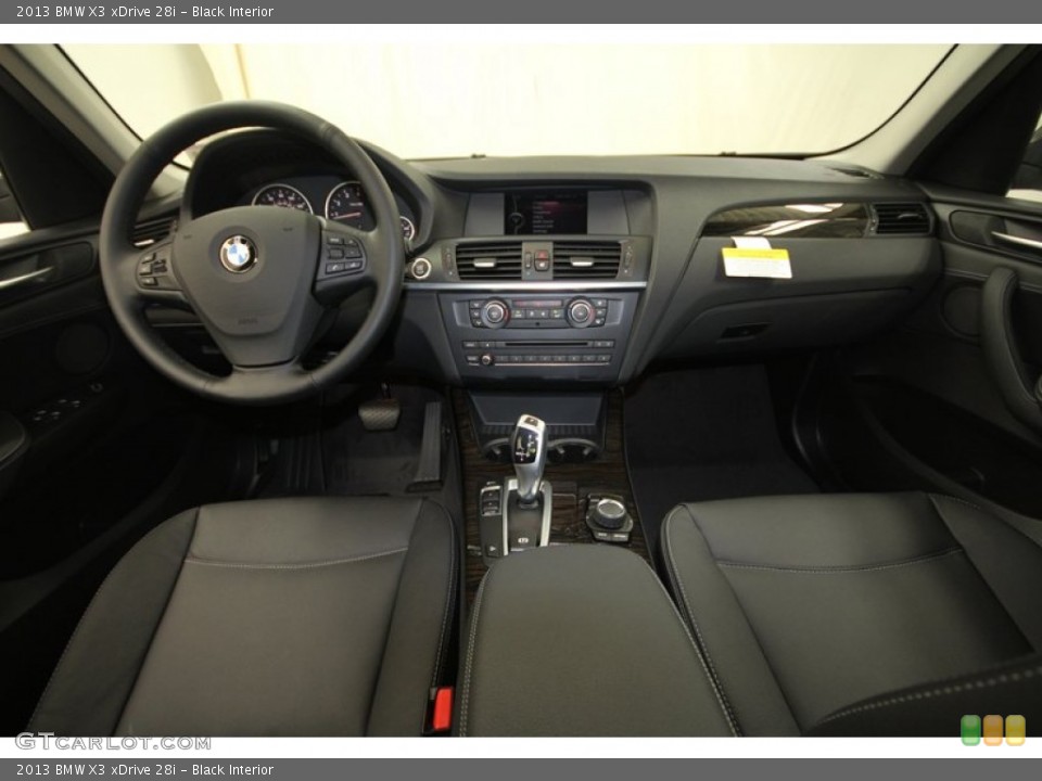 Black Interior Dashboard for the 2013 BMW X3 xDrive 28i #73023498