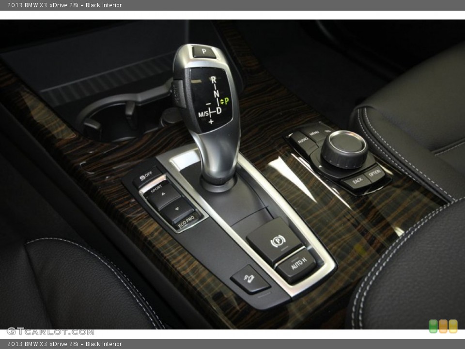Black Interior Transmission for the 2013 BMW X3 xDrive 28i #73023820