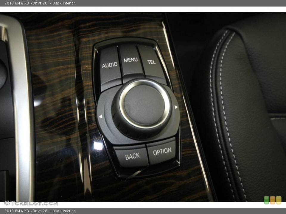 Black Interior Controls for the 2013 BMW X3 xDrive 28i #73023844