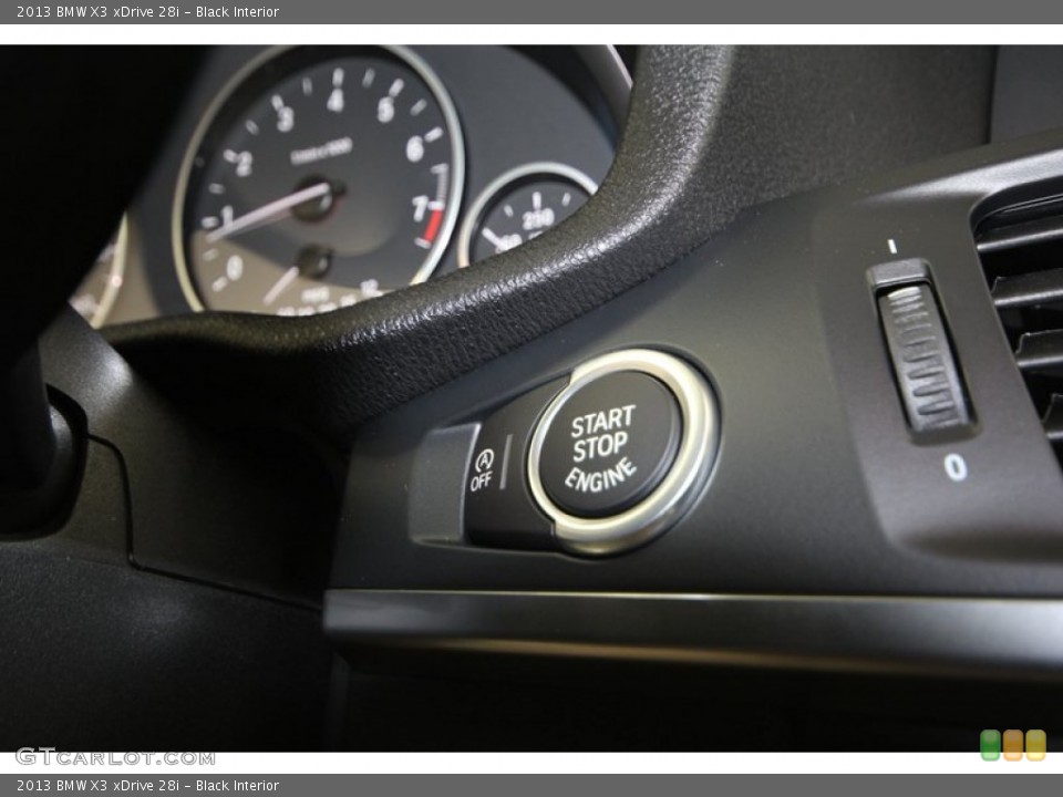 Black Interior Controls for the 2013 BMW X3 xDrive 28i #73023895