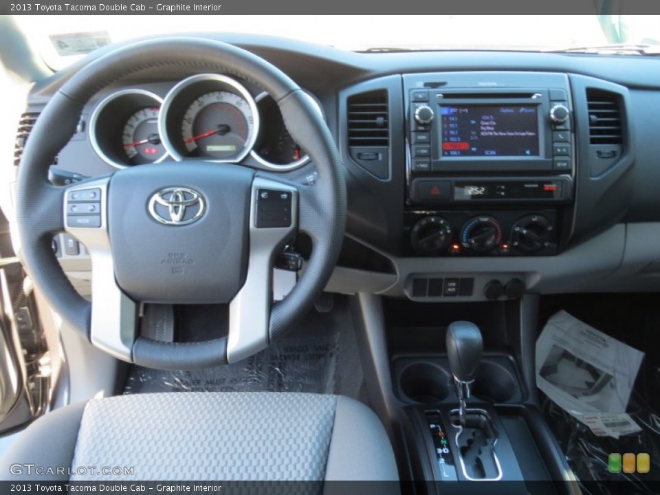 Graphite Interior Dashboard for the 2013 Toyota Tacoma Double Cab #73023952