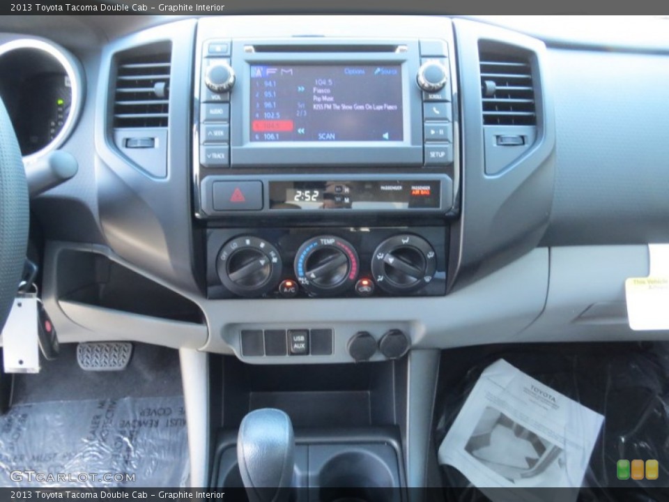 Graphite Interior Controls for the 2013 Toyota Tacoma Double Cab #73023977