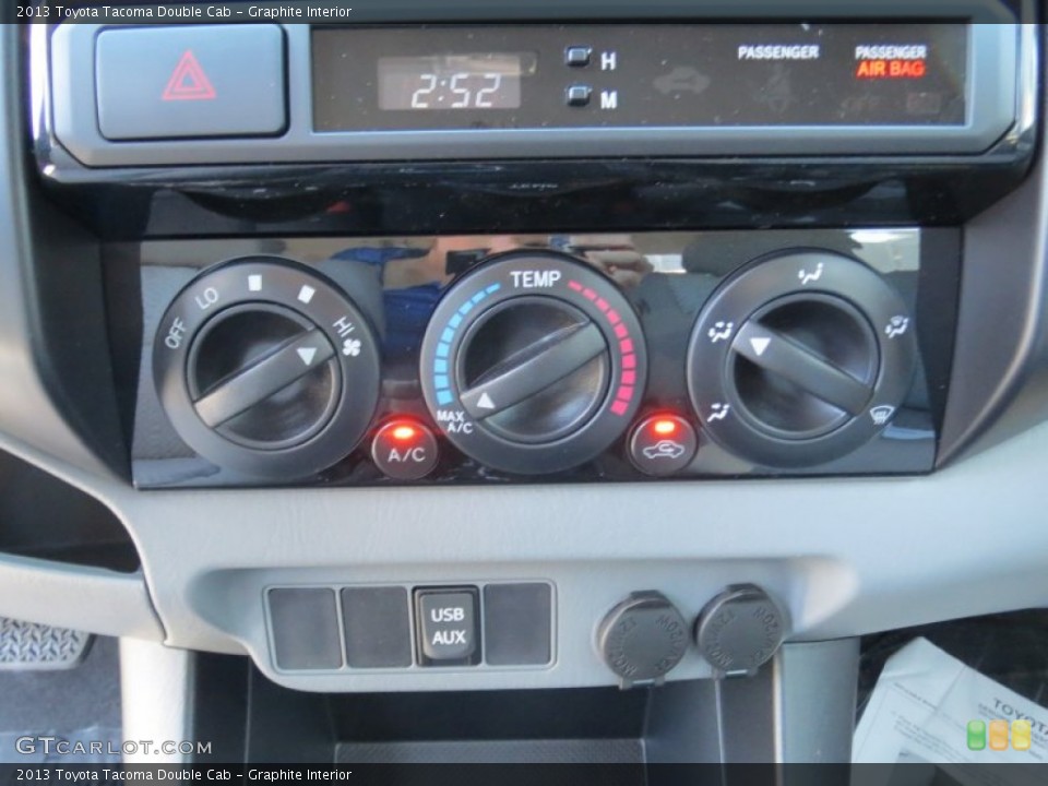 Graphite Interior Controls for the 2013 Toyota Tacoma Double Cab #73024031
