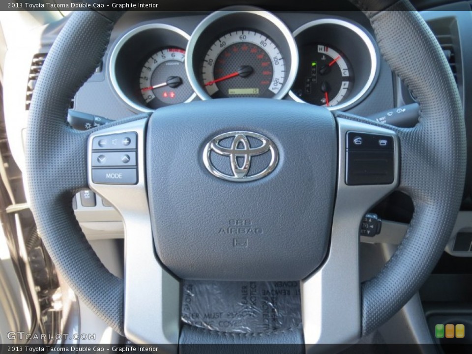 Graphite Interior Steering Wheel for the 2013 Toyota Tacoma Double Cab #73024078