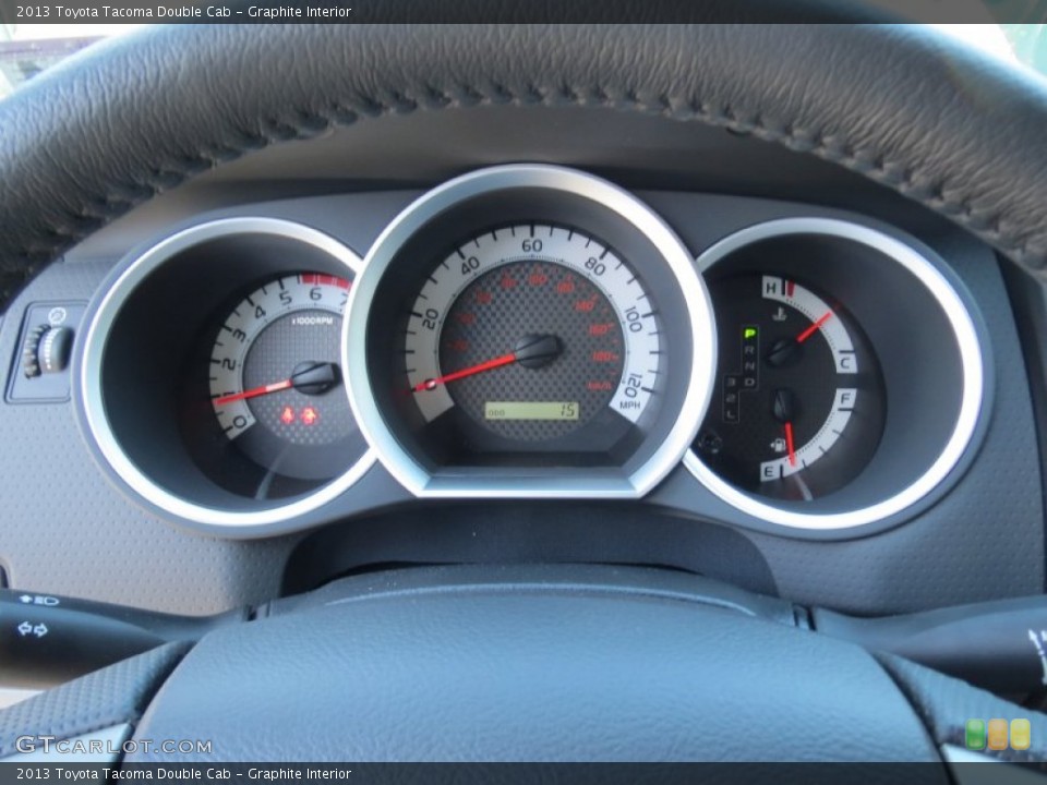 Graphite Interior Gauges for the 2013 Toyota Tacoma Double Cab #73024096