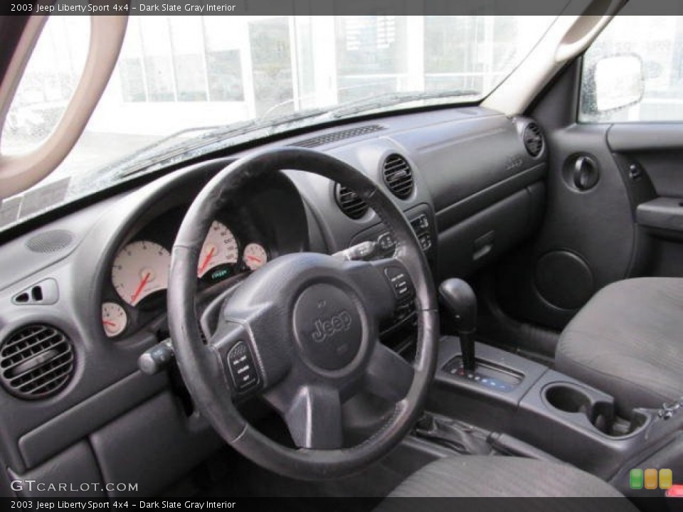 Dark Slate Gray Interior Photo for the 2003 Jeep Liberty Sport 4x4 #73024654