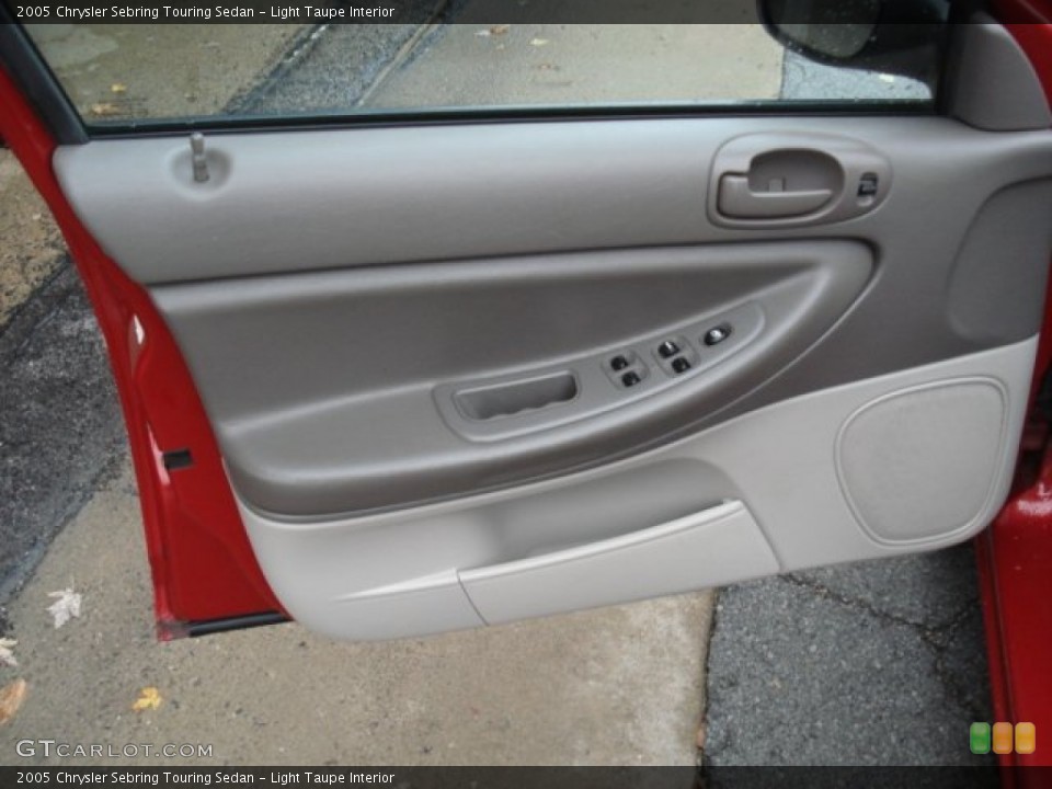 Light Taupe Interior Door Panel for the 2005 Chrysler Sebring Touring Sedan #73026001