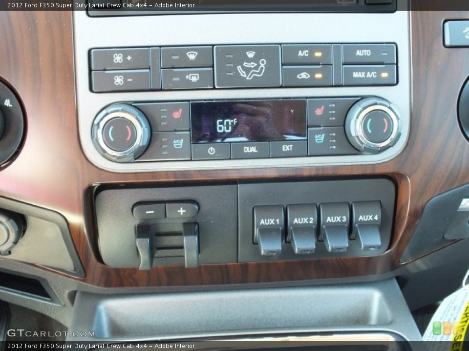 Adobe Interior Controls for the 2012 Ford F350 Super Duty Lariat Crew Cab 4x4 #73026546