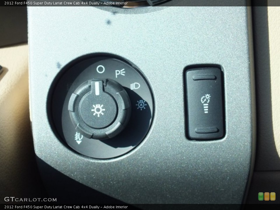 Adobe Interior Controls for the 2012 Ford F450 Super Duty Lariat Crew Cab 4x4 Dually #73027042