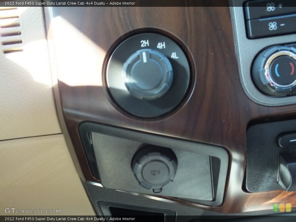 Adobe Interior Controls for the 2012 Ford F450 Super Duty Lariat Crew Cab 4x4 Dually #73027231
