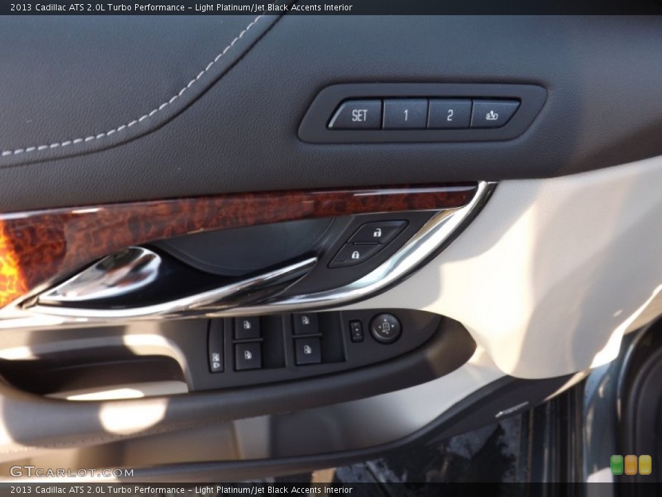 Light Platinum/Jet Black Accents Interior Controls for the 2013 Cadillac ATS 2.0L Turbo Performance #73028739