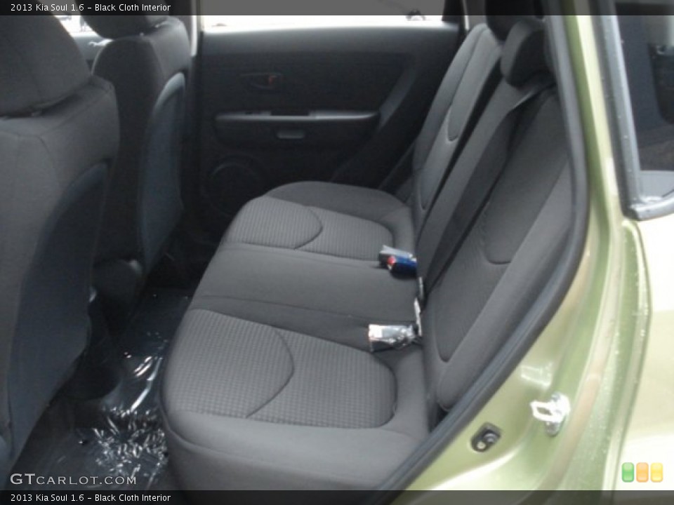 Black Cloth Interior Photo for the 2013 Kia Soul 1.6 #73029163